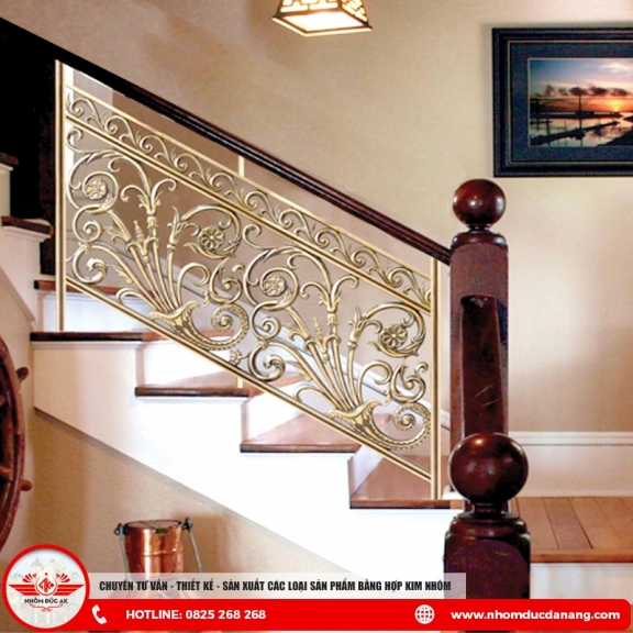 Cầu Thang Nhôm Đúc AK-CT009