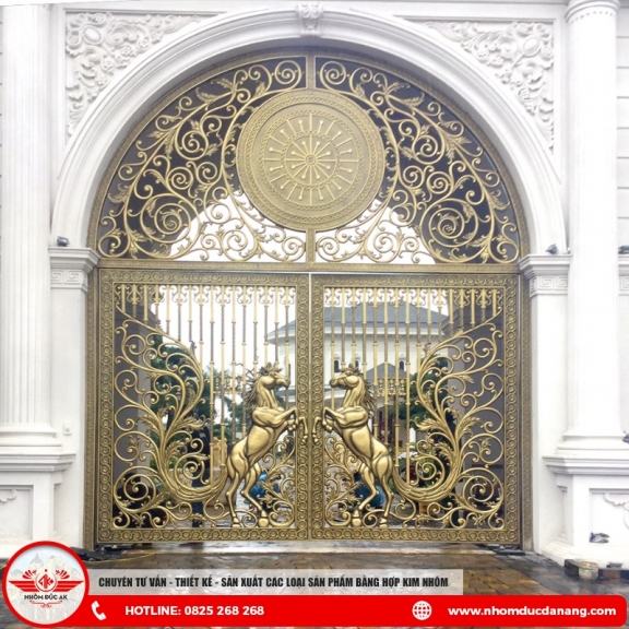 Cổng Nhôm Đúc AK-C011