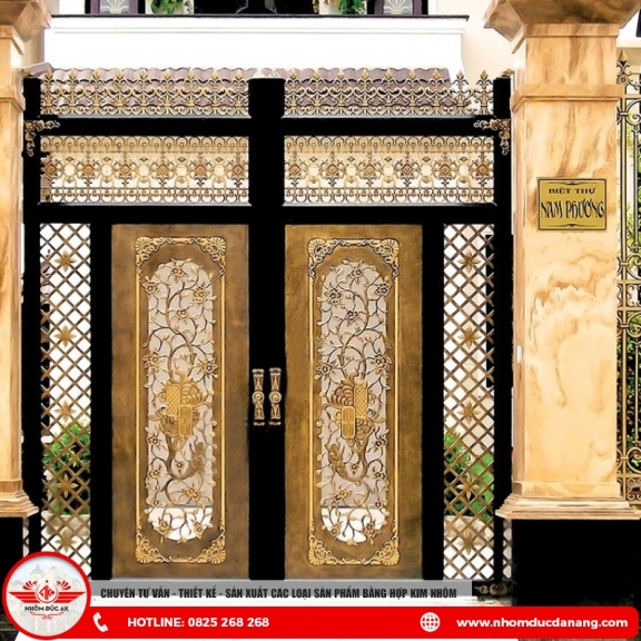 Cổng Nhôm Đúc AK-C019