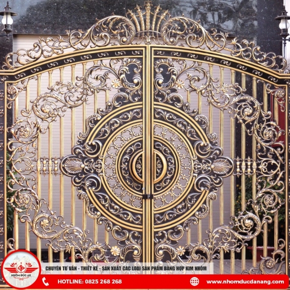 Cổng Nhôm Đúc AK-C002