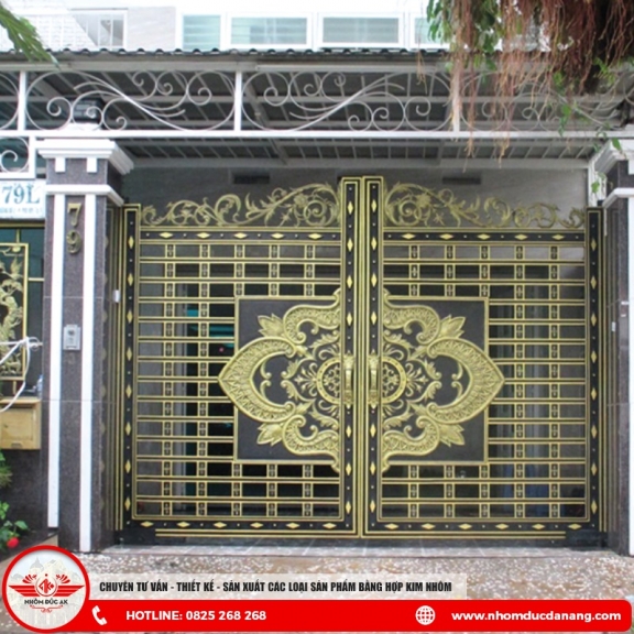 Cổng Nhôm Đúc AK-C003
