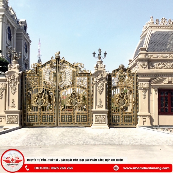 Cổng Nhôm Đúc AK-C004