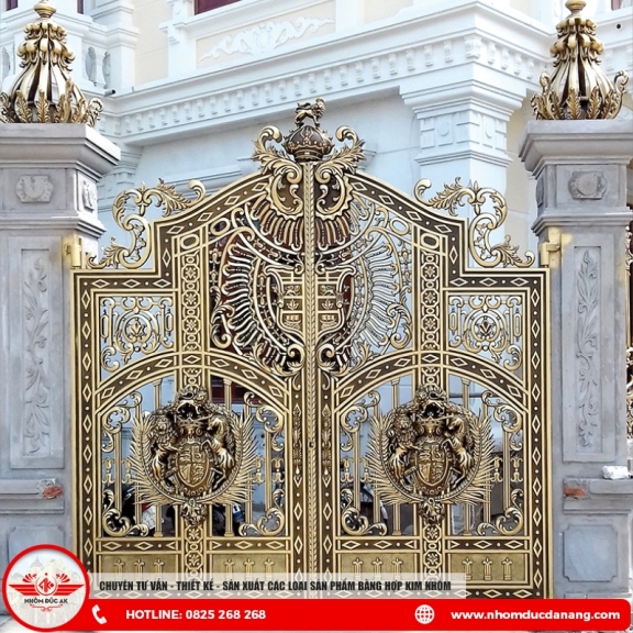 Cổng Nhôm Đúc AK-C005