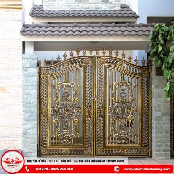 Cổng Nhôm Đúc AK-C009