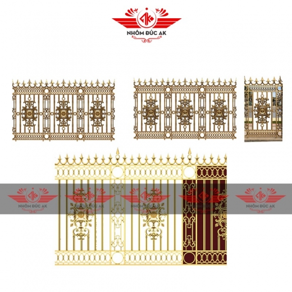 Hàng Rào Nhôm Đúc - AK16