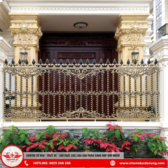 Hàng Rào Nhôm Đúc AK-HR004